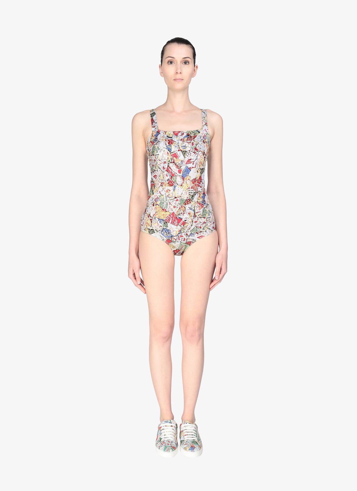 Maillot De Bain Une Pièce ALAÏA MAILLOT DE BAIN UNE PIÈCE MULTICOLORE
